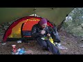 CAMPING In The RAIN - Cozy Wet and Rainy Tent  Camp - WILDERNESS