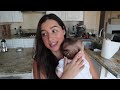 24 HOURS WITH A NEWBORN | our daily routine as a first time mom & my postpartum struggles | Mom Vlog