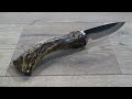 Knife Making - Knife made of  old saw blade