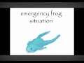 EMERGENCY FROG SITUATION