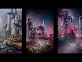 AI Generated Concept Art - Fantasy Castles vol.2