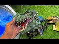 Dinosaurus Jurassic World Dominion:T-Rex, Mosasaurus, Siren Head, Kingkong, Giganotosaurus, Skibidi