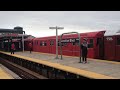 Train of Many Colors Passes Junction Boulevard