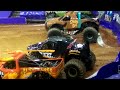 Monster Jam February 2015 Raleigh PNC Arena; Gunslinger, Carolina Crusher, El Diablo