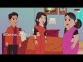 सास के साथ सोने वाली बहू II Saas Ke Sath Sone Wali Bahu ( @Cartoon_2.O_Series )