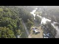 Limeburners Creek National Park- Melaleuca Campground drone fly over.