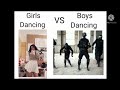 Boys Dancing vs Girls Dancing #3