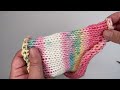 How to Knit a Flat Panel (Works for Sentro & Addi) | Circular Knitting Machine Tutorial