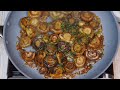 SAUTEED MUSHROOMS AND GARLIC RECIPE // How to Make, Healthy, Quick and Easy