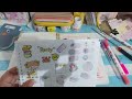 Cute Journal Sticker ASMR eps.102