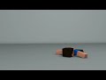 Minecraft Animation test: backflip