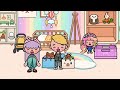 Kuromi, My melody, Hello Kitty First Period 🌷🩸 | Toca Boca | Toca Life World