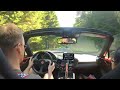 MX-5 group ride through a deep forest