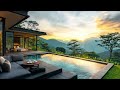 Uplifting Your Moods by Morning Seaside Villa Ambience & Happy Instrumental Jazz Music