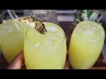 How To Make The Most Refreshing pineapple Ginger Juice | Homemade Pineapple Juice