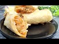 spring roll recipe with homemade spring rolls sheet | crispy & crunchy spring rolls| cafebyekta.