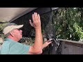 Installing a Lippert Front Panel Solera Super Shade on our RV Awning