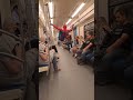 Человеки-пауки в метро Москвы! Подписывайтесь и лайкайте!) #редкоевидео #рекомендации