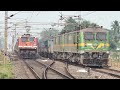 High Speed PERFECT Crossing TRAINS | PART - 4 | Diesel Trains and Electric Trains | Indian Railways