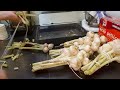 Cleaning & Tying Garlic