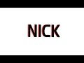 intro Nick #43