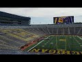 Michigan Marching Band 2023 East Carolina Game Parade from Stadium