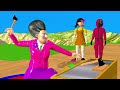 Scary Teacher 3D vs Doll Squid Game Rescue 2 Child in hand Huggy Wuggy and Granny with Coffin Dance