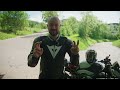 Afraid of Serpentine Roads on a motorcycle
