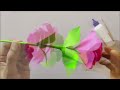 🌹 DIY - How To Make A Paper Rose Flower | Paper Craft [Tabrez Arts]