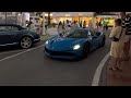 Carspotting Marbella Puerto Banús | 4K | SVJ, SV, 720S Novitec & More