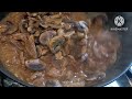 #My style ofCooking beef  Stroganoff