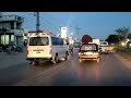 Rawalpindi passing by Giga Mall, Driving in Pakistan Rawalpindi, Travel in Pakistan Rawalpindi