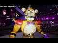 FNAF Security Breach Animatronics Vs Ruin DLC Animatronics Model Comparison (4k60fps)