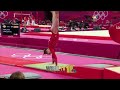 Stuck Landings in Women's Artistic Gymnastics