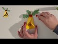 Cloche en papier 🔔 How to make a Bell ✨DIY décoration de Noël facile