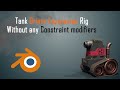 Blender Tut | Tank Rig Easy and Simple Driver Expression