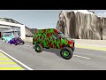 Epic High Speed Monster Truck and Cars Crashes #17 - BeamNG.drive | Random BeamNG