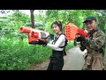 LTT Game Nerf War : Couple SEAL X Nerf Guns Fight Crime Group Mr Zero Battle For Survival