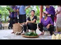 The most wonderful woman - Cook sticky rice to create beautiful colors and sell