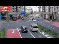 1㎜も動かず【２連続検挙】 所轄パトカー によるイエローカット取り締まり。