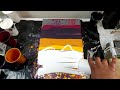 UNBELIEVABLE Painted Stained Glass Window... Oddly Satisfying Acrylic Pour Painting