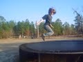 Backflip off trampoline