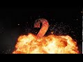 🔥 FIRE & FURY 🔥 10 Second Countdown with VOICE, Fire and Giant Explosion! V3