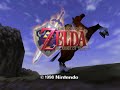 Legend of Zelda - Ocarina of Time Playthrough Intro