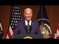 Watch Biden call for term limits for Supreme Court justices