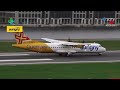 Up close with the ATR 72 and Aurigny at London city airport - Tower views