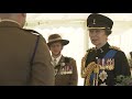 Princess Anne visits Gurkha regiment