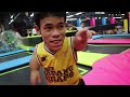 BABY Giant TUMAMBLING sa Trampoline Park!