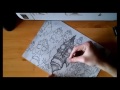 Creature drawn in timelapse - Skullfish