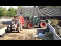 Fendt Xylon 524 - Laden wie ein Radlader - Frontladereinsatz !!!